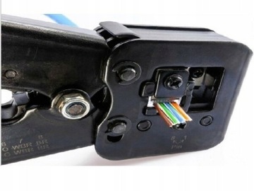 ZACISKARKA WTYKÓW PRZELOTOWYCH RJ45, RJ12, RJ11