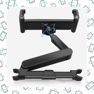 РЕГУЛИРУЕМЫЙ АВТОМОБИЛЬНЫЙ ДЕРЖАТЕЛЬ ДЛЯ ПЛАНШЕТА ТЕЛЕФОНА ПОДГОЛОВНИК АВТОКРЕСЛА