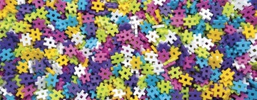 MELI BRICKS Базовая розовая дорожная коробочка 500 эл. + БЕСПЛАТНО