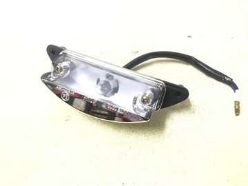 ЧЕРНАЯ ХРОМНАЯ подсветка номерного знака