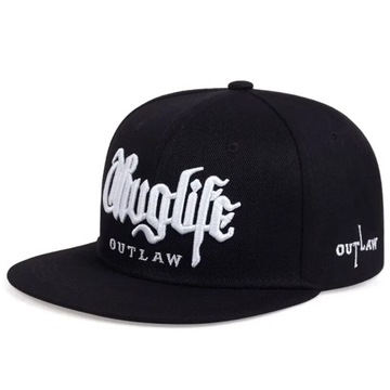 1 szt. Moda Fastball CAP Thuglife haftowana czapka z daszkiem w stylu hipho