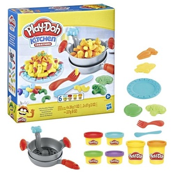 CIASTOLINA PATELNIA Z MAKARONEM KITCHEN CREATIONS PLAY-DOH PLAY DOH PLAYDOH
