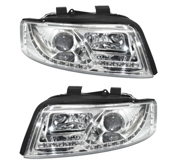 LAMPY REFLEKTORY DO AUDI A4 S4 B6 02-04 LED P/L