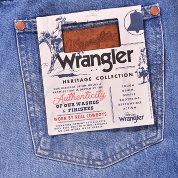 WRANGLER spodnie STRAIGHT jeans FRONTIER_ W33 L32