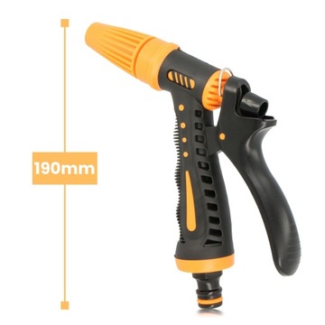 Пистолет-распылитель для полива садового шланга, регулируемая насадка для омывателя