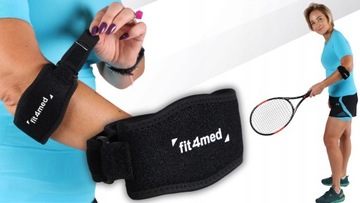 OPASKA ORTEZA NA ŁOKIEĆ TENISISTY GOLFISTY STABILIZATOR ŁOKCIA REGULOWANA