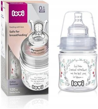 Lovi Butelka Trends Indian do karmienia 0m+ 120ml