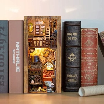 Деревянные подставки для книг 3D-пазлы