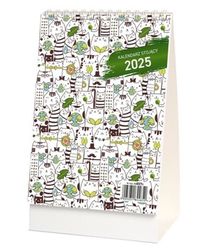 KALENDARZ 2025 BIURKOWY STOJĄCY