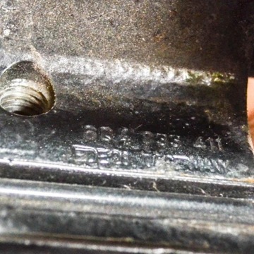 PANT LEVÝCH ZADNÍCH DVEŘE SEAT ALTEA (5P1) 6Q4833411 2.0L GASOLINE 110KW