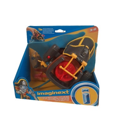 STATEK KAPITANA NEMO PIRACKI ZESTAW ZABAWKA MATTEL