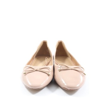 H&M Lakierowane baleriny Rozm. EU 35 nude