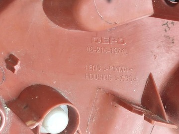 MAZDA 2 2008 ZADNÍ STRANA LEVÝ SVĚTLA