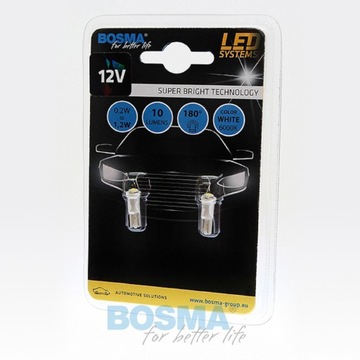 Żarówka Motoryzacyjna 12V 1xLED T05 6000K 2 szt