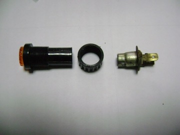 KONTROLKA pomarańczowa żółta stary typ Z WOJSKA