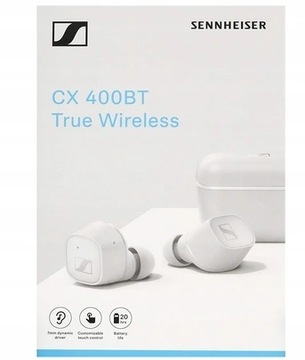 Słuchawki bezprzewodowe dokanałowe Sennheiser CX400BT