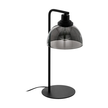 LAMPA NOCNA STOŁOWA Eglo Beleser czarny 60 W