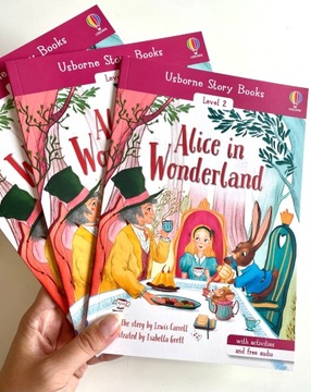 Alice in Wonderland - kod QR z nagraniem tekstu