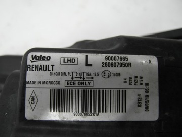 DACIA DOKKER LODGY SVĚTLO PŘEDNÍ LEVÝ