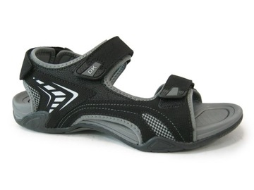 SANDAŁY DK TYPU SPORTOWEGO CIKO (3431 blk/gry) 42
