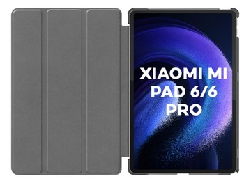 ЗАЩИТНЫЙ ЧЕХОЛ LUX ДЛЯ XIAOMI MI PAD 6/6 PRO 11 ДЮЙМОВ, 2023 г., ЧЕРНЫЙ