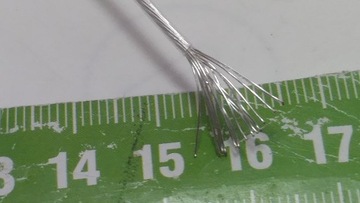 Кабель с тефлоновой изоляцией из тефлона 1x 1 мм2, прозрачный кабель TEFLON Wilod.