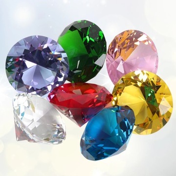 Edelsteine Precious Crystal Diamond 100 Pcs
