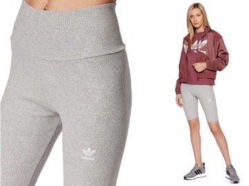 ADIDAS KRÓTKIE LEGGINSY spodenki sportowe KOLARKI W PRĄŻEK HF7485 M