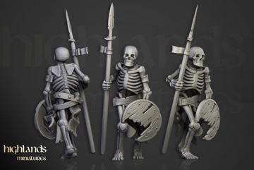 Skeleton 3 - Highlands Miniatures