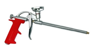 PISTOLET DO PIANKI MONTAŻOWEJ PIANY PISTOLETOWEJ METAL KOŃCÓWKA MOSIĘŻNA