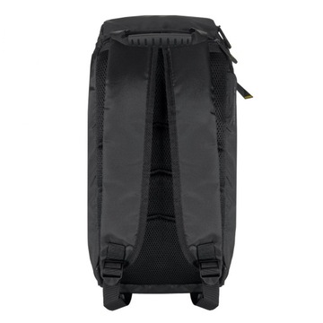 Дорожная спортивная сумка, рюкзак, ручная кладь, 40х20х25см, черная