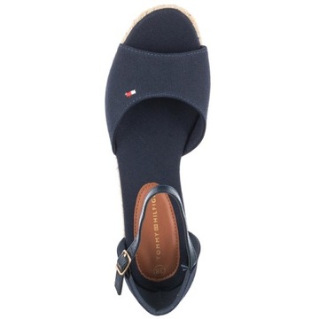 Buty Damskie Sandały Tommy Hilfiger T3A7 Granatowe