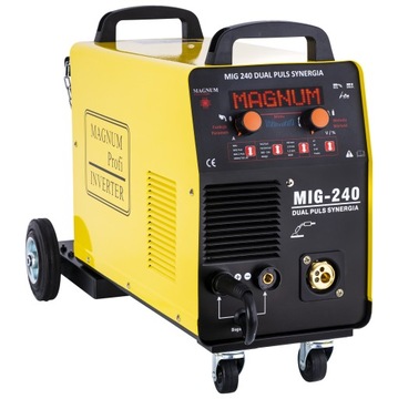 Spawarka inwerter MIG 240DUAL PULS SYNERGIA MAGNUM
