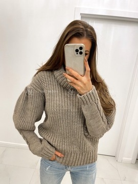 SWETER GOLF TIMO MOCCA