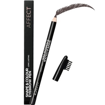 AFFECT KREDKA DO BRWI SHAPE & COLOUR RICH BROWN CIEMNY BRĄZ