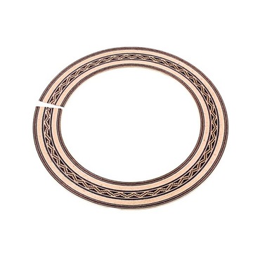 90mm sound hole with guitar rosette