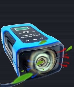 PROSTOWNIK AKUMULATORA ŁADOWARKA 12V 6A NIEBIESKI