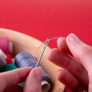 НАБОР ИГЛ ДЛЯ РУЧНЫХ САМОНИТКИ, ИЗ 12 РАЗМЕРОВ ШВЕЙНОГО НАБОРА