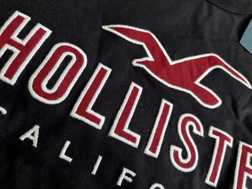 Hollister by Abercrombie - Long-Sleeve Logo Graphic Tee - L -
