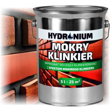 HYDRONIUM MOKRY KLINKIER IMPREGNAT DO KLINKIERU EFEKT MOKREJ POWIERZCHNI 5L