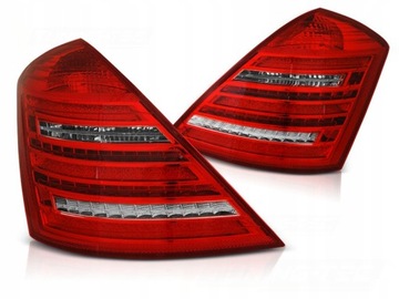 SVĚTLA MERCEDES W221 TŘÍDA S 05-09R LED DYNAMIC RED