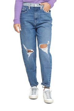Spodnie damskie jeansowe mom fit TOMMY JEANS luźne modne W29