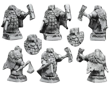 Scibor 28FM0400 resin Dwarf Lord Thygurn 28mm 24H