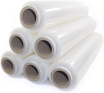 NETUNO FOLIA STRETCH STRECZ BEZBARWNA PRZEŹROCZYSTA MOCNA 50CM 6 X 2,5KG