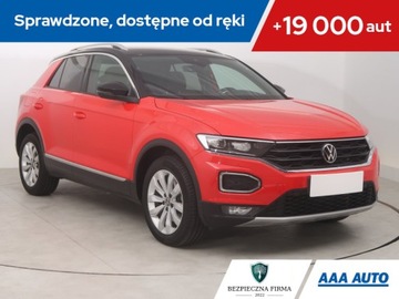Volkswagen T-Roc I SUV 2.0 TSI 190KM 2021 VW T-Roc 2.0 TSI 4Motion, Salon Polska