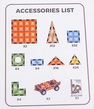 Магнитные строительные блоки Панели Магнитная ПЛИТКА Транспортные средства Фигурки 100