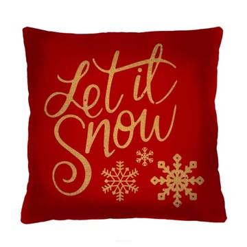 Poduszka z wkładem BERTONI 40x40 Let it Snow