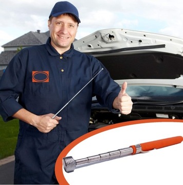 CHWYTAK MAGNETYCZNY WARSZTATOWY ROZKŁADANY TELESKOPOWY 66cm MOCNY MAGNES