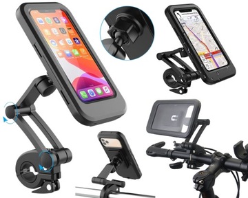 UCHWYT ROWEROWY NA TELEFON NA KIEROWNICE MOTOCYKL