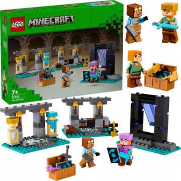 LEGO Minecraft Фигурки Оружейный набор для детей Фанат игры